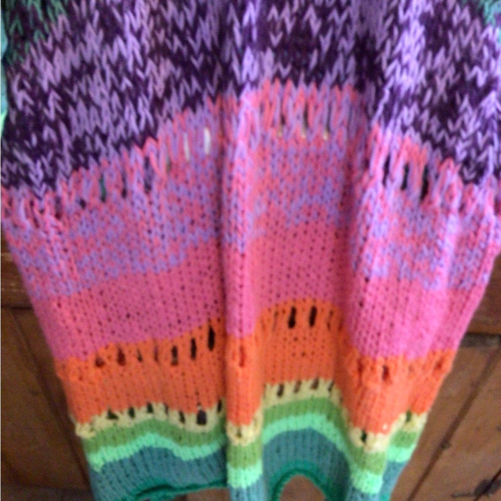 NEW! Boho hand stitched maxi cardigan - Picture 12 of 13